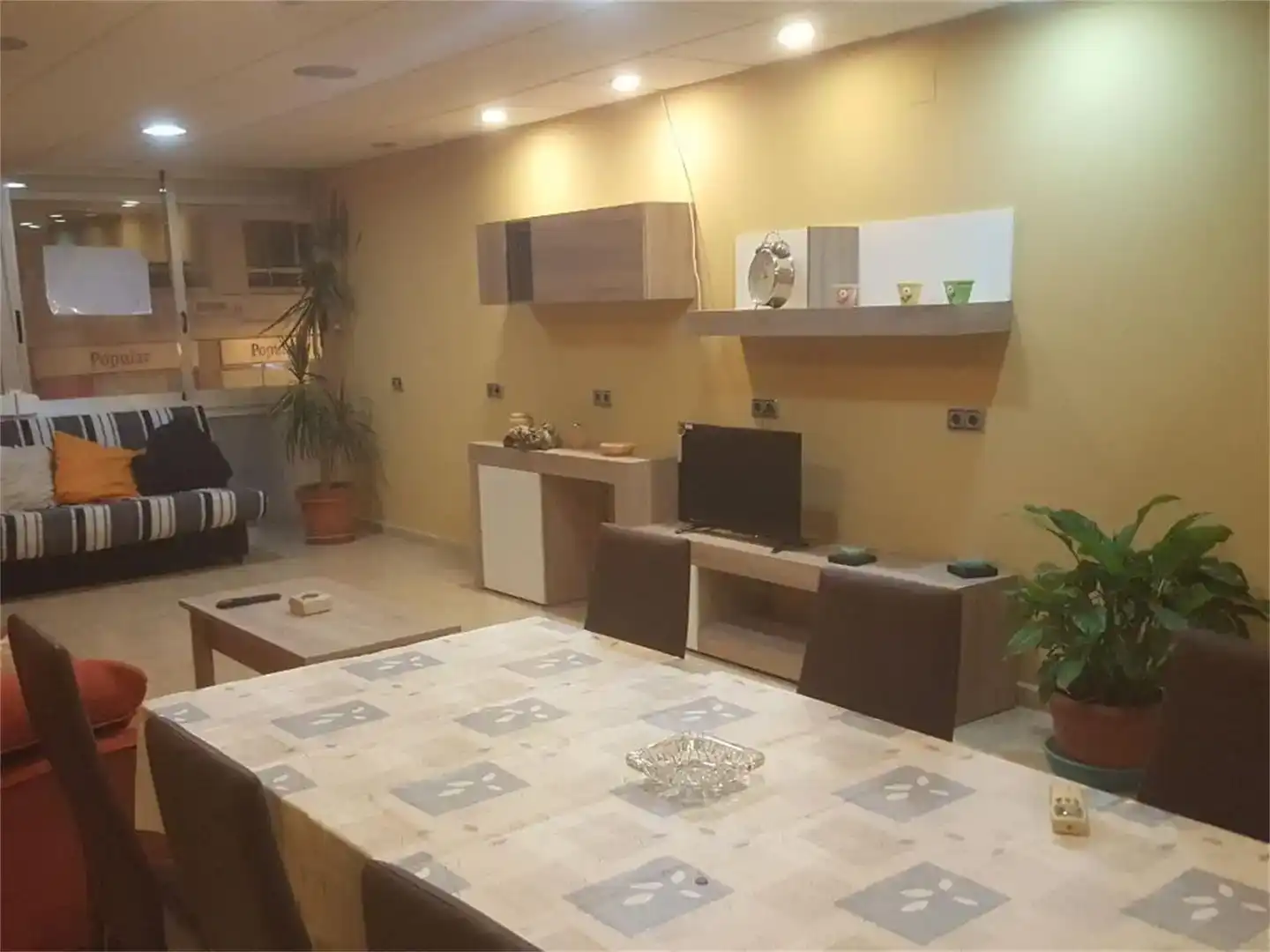 Living room of Apartments for rent in Benidorm  with Air Conditioner and Furnished