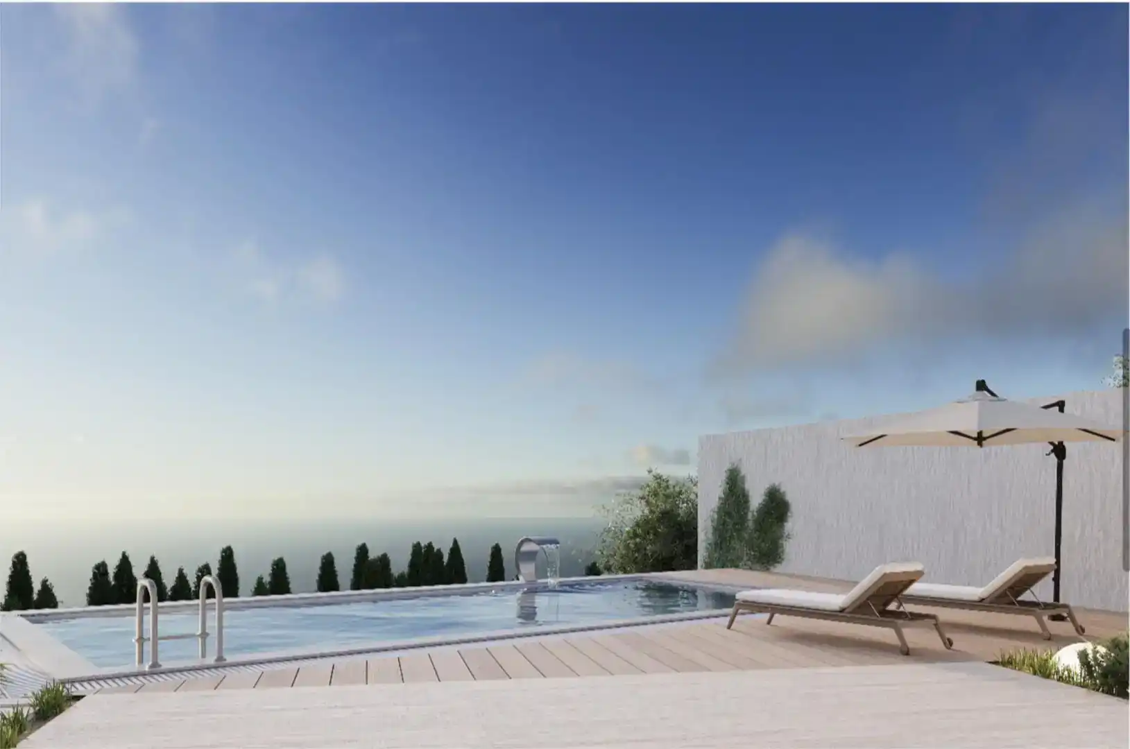 Terraza de Casa o chalet en venta en Calpe / Calp con Piscina