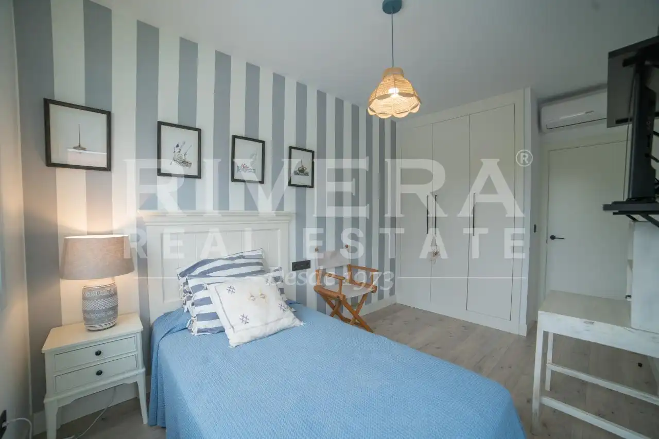 Bedroom of Detached homes for sale in Sanxenxo  with Heating, Private garden and Terrace