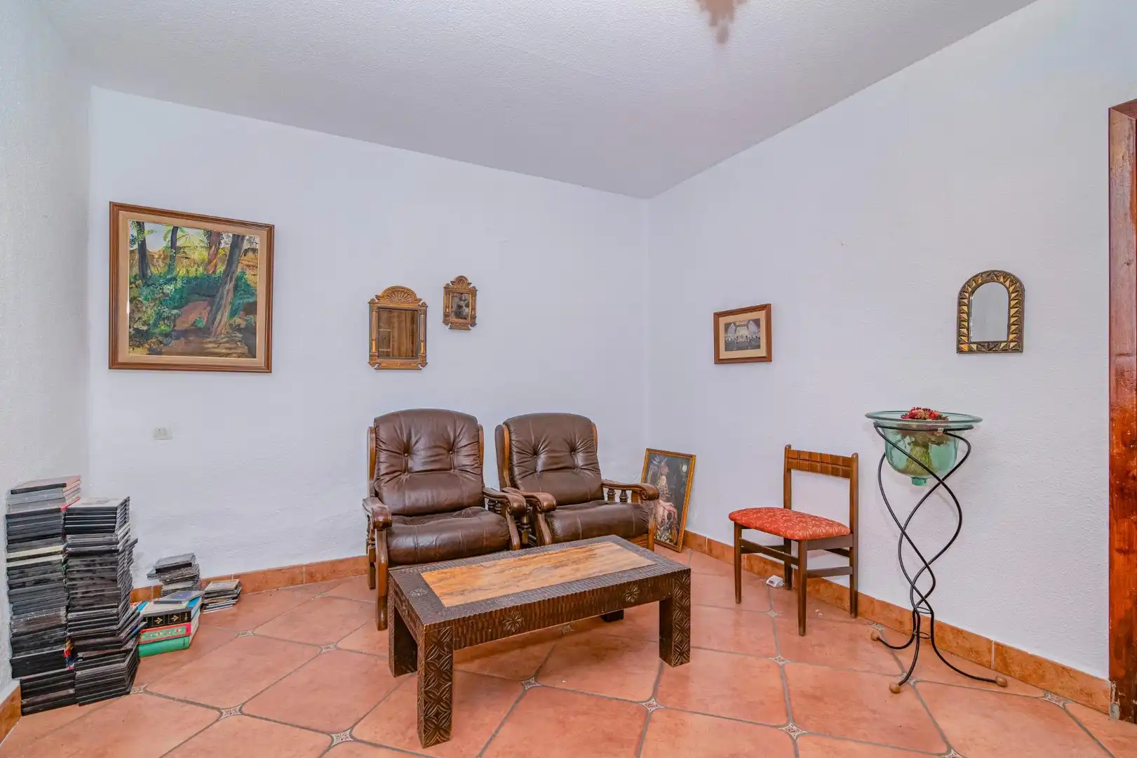 Sala de estar de Casa o chalet en venta en Granada con Aire acondicionado, Calefacción y Jardín privado