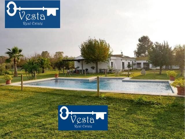 Exterior view of Country house for sale in Jerez de la Frontera  with Air Conditioner, Heating and Private garden