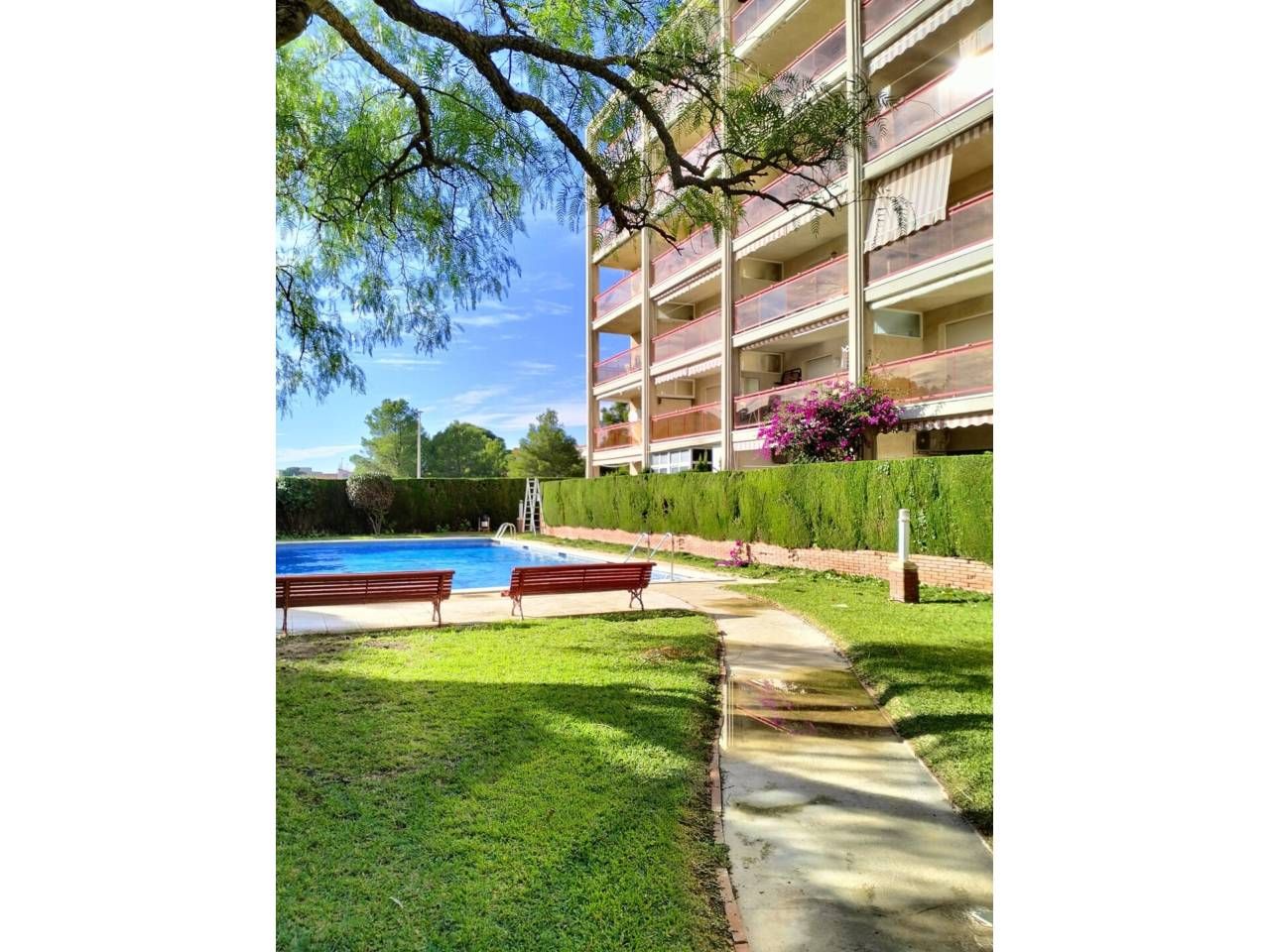 Exterior view of Apartment for sale in Mont-roig del Camp  with Air Conditioner, Terrace and Furnished