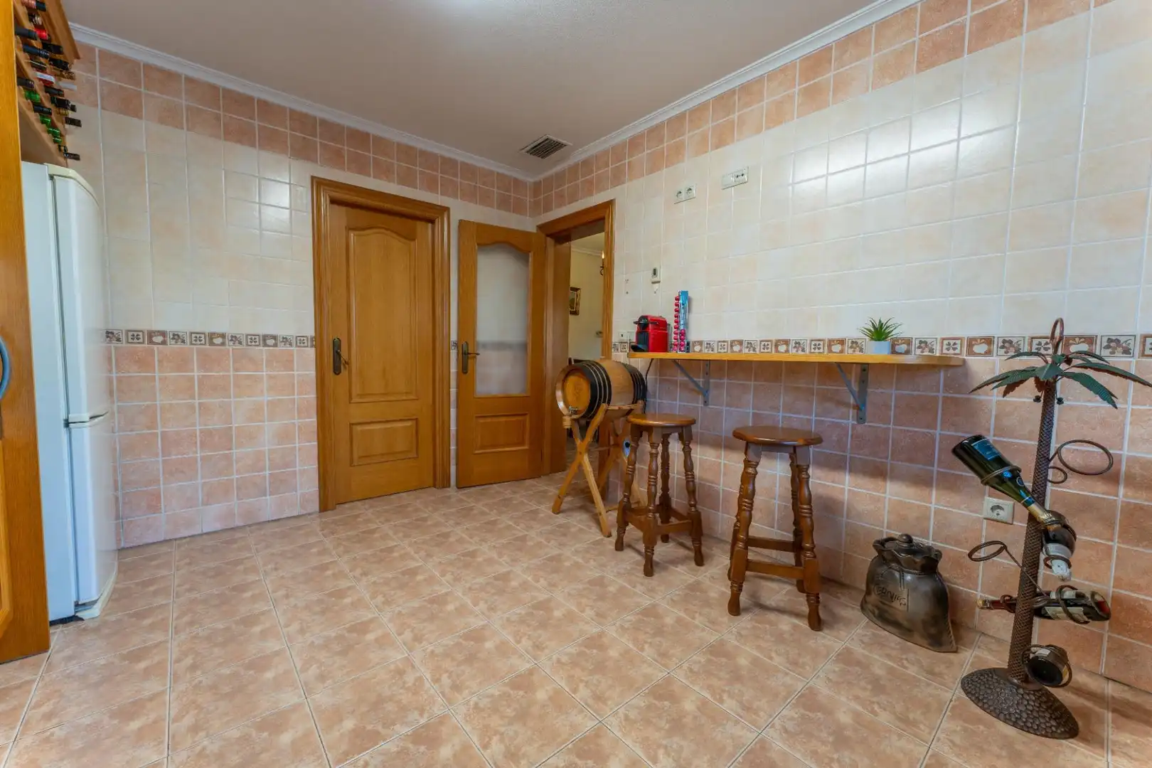 Cocina de Casa o chalet en venta en Elche / Elx con Aire acondicionado, Jardín privado y Terraza