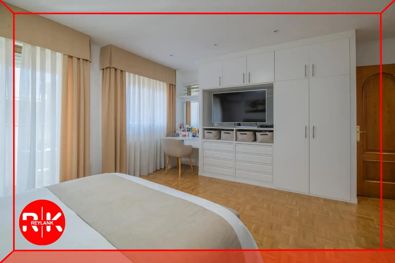Bedroom of Flat for sale in Torrejón de Ardoz  with Air Conditioner, Heating and Private garden