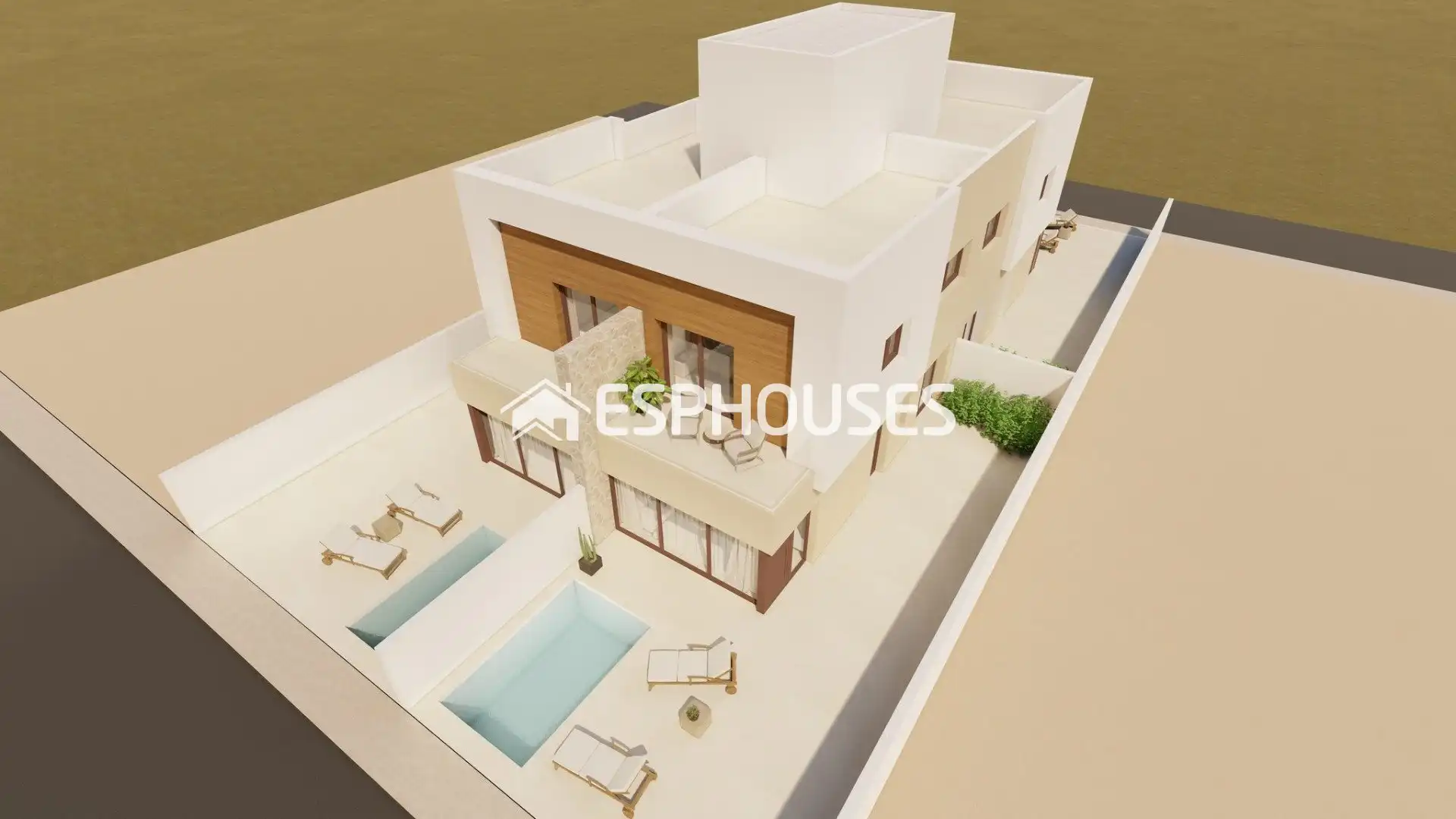 Casa a schiera con terrazza in vendita a Santiago de la Ribera, imagen 5