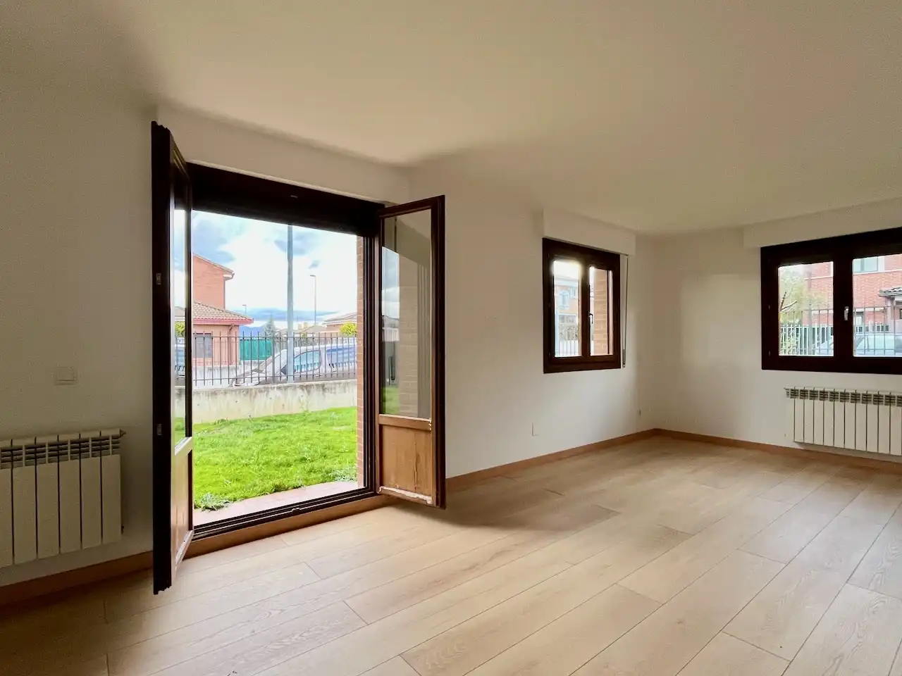 Sala de estar de Piso en venta en Orkoien con Jardín privado y Trastero