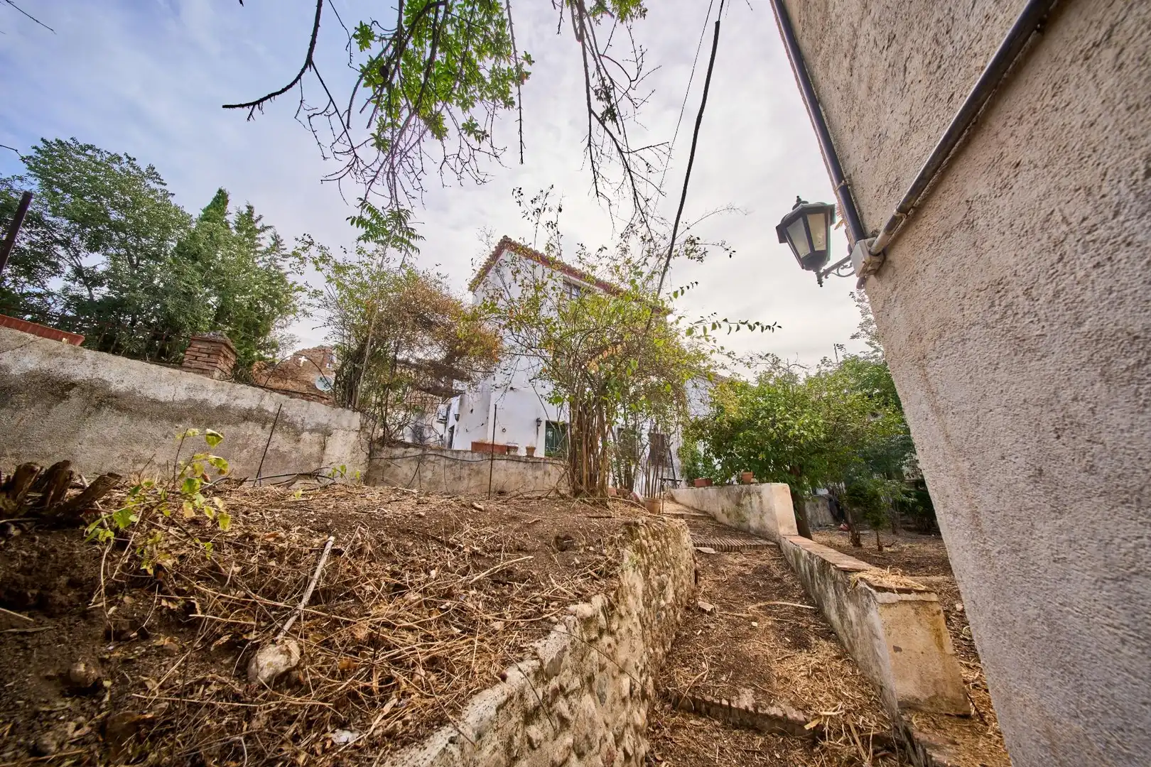 Vista exterior de Casa o chalet en venta en Granada con Jardín privado, Terraza y Piscina