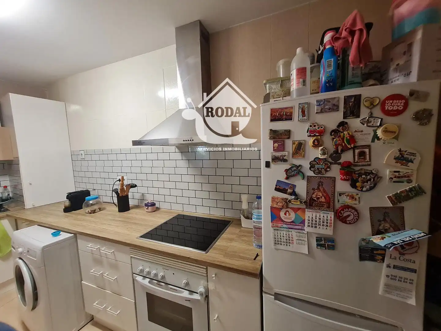 Küche von Wohnung zum Verkauf in Huércal de Almería mit Klimaanlage, Heizung und Terrasse