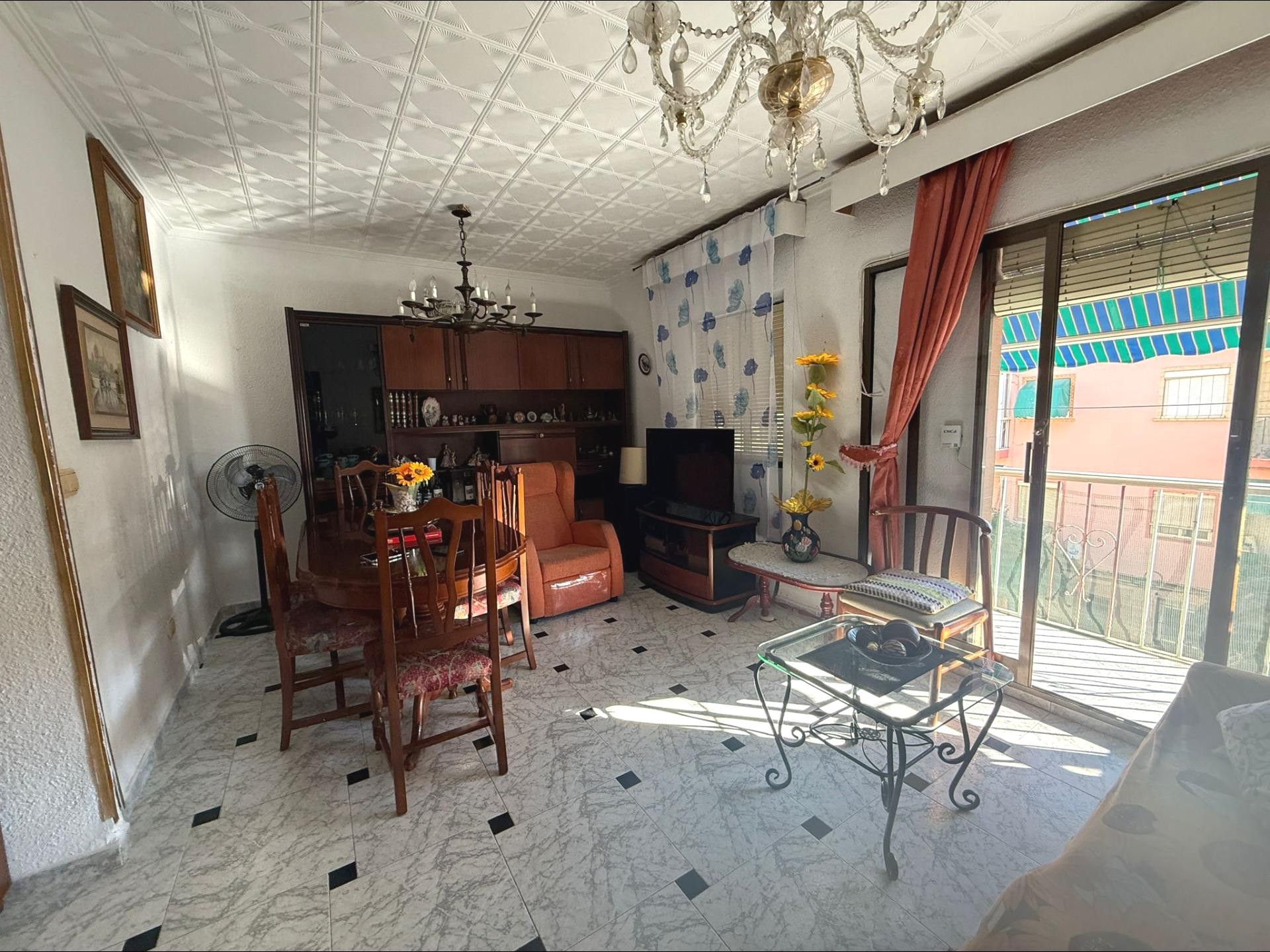 Dining room of Flat for sale in Alicante / Alacant  with Air Conditioner and Balcony