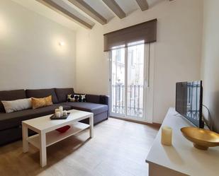 Sala d'estar de Pis de lloguer en  Barcelona Capital amb Moblat