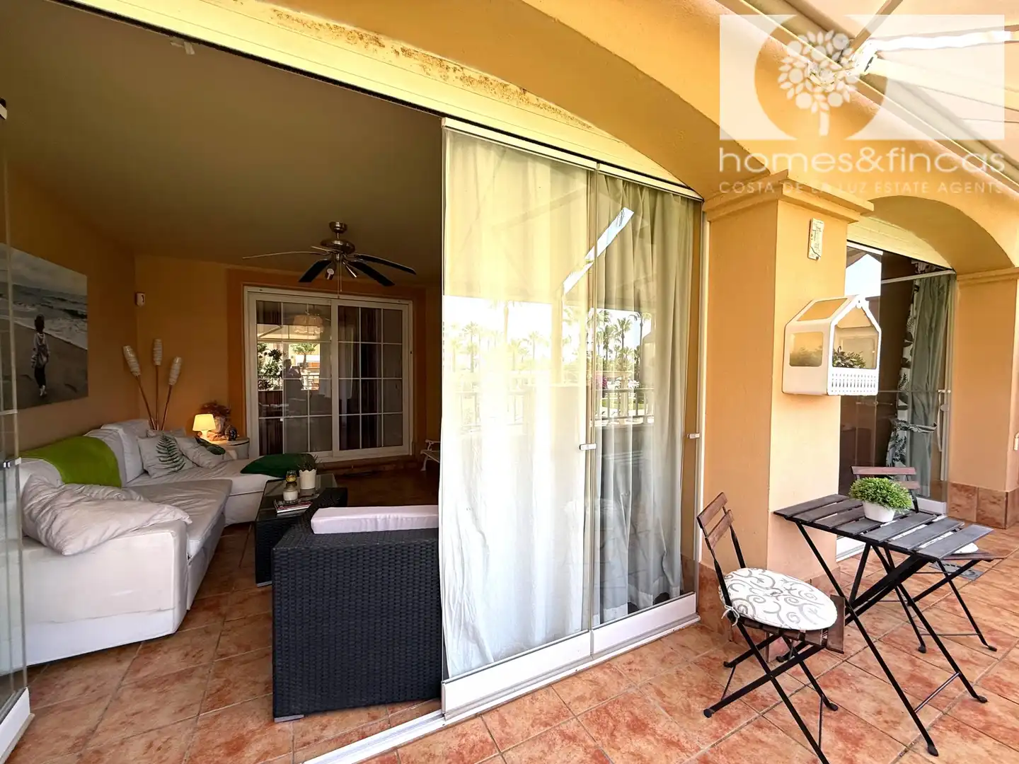 Balcony of Flat for sale in Ayamonte  with Air Conditioner, Terrace and Furnished