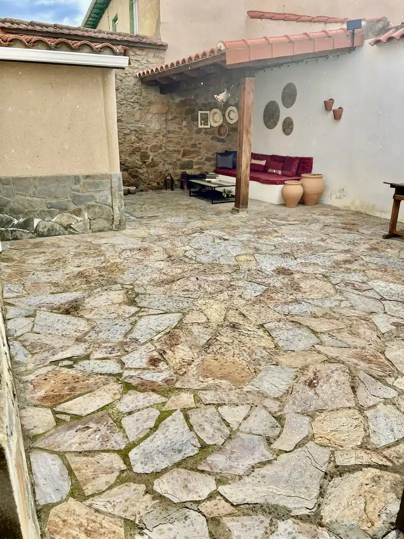 Terrassa de Casa o xalet en venda en Ayoó de Vidriales amb Calefacció i Terrassa