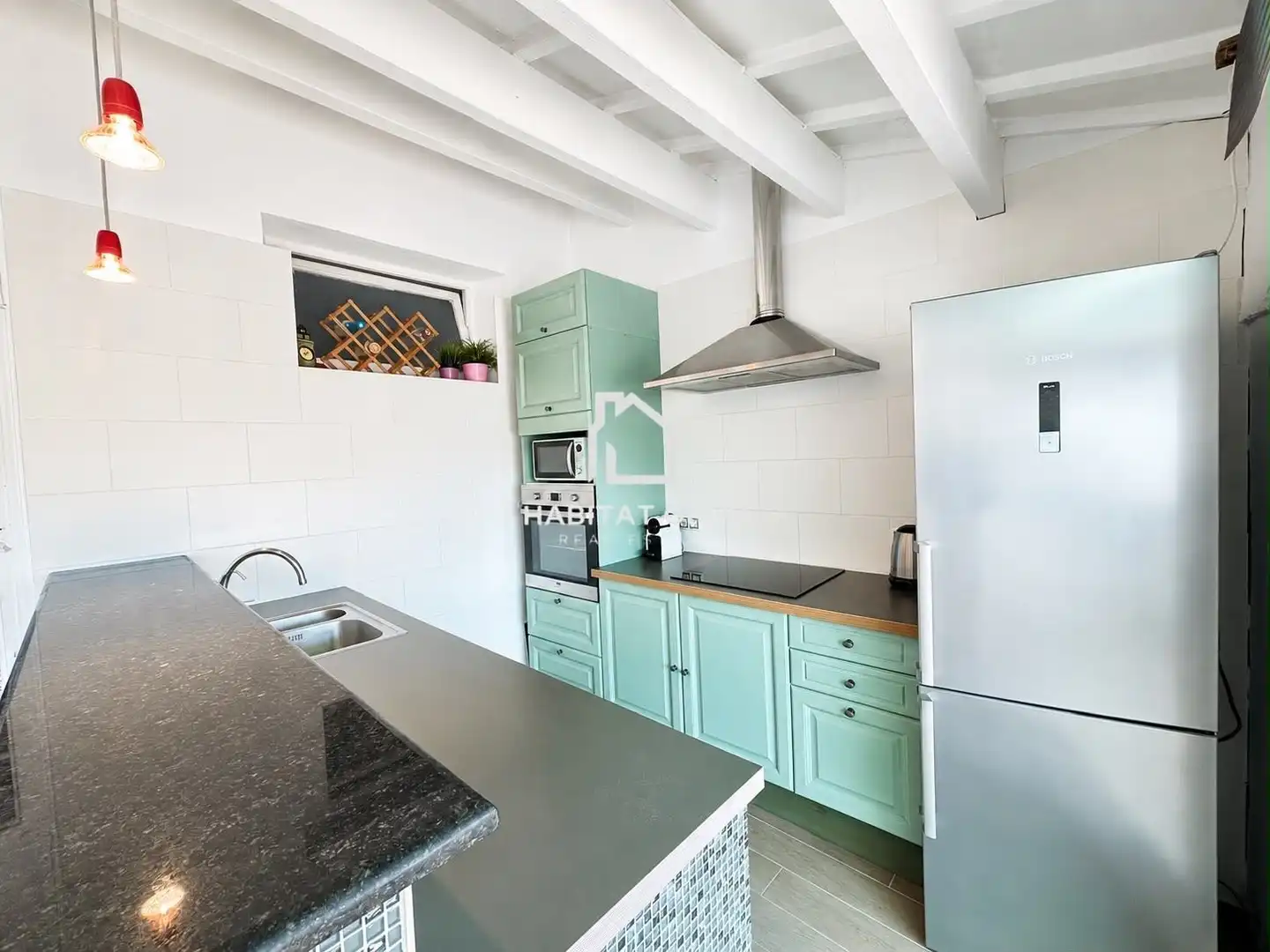 Cocina de Casa adosada en venta en Maó - Mahón con Calefacción y Terraza