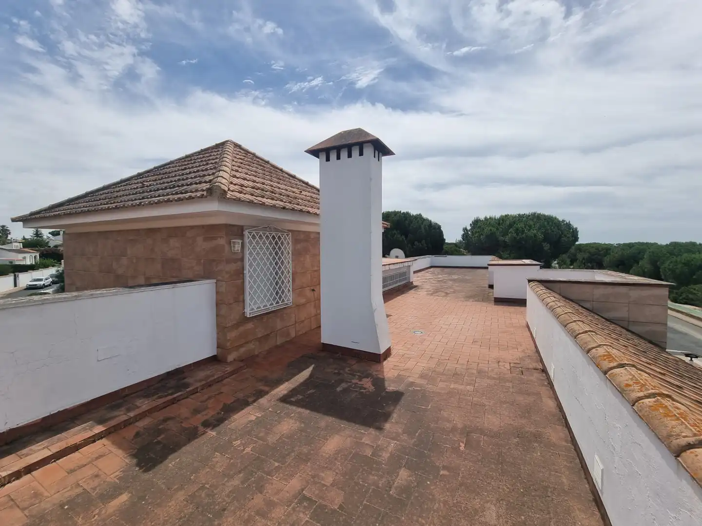 Terraza de Casa o chalet en venta en Aljaraque con Jardín privado, Terraza y Trastero