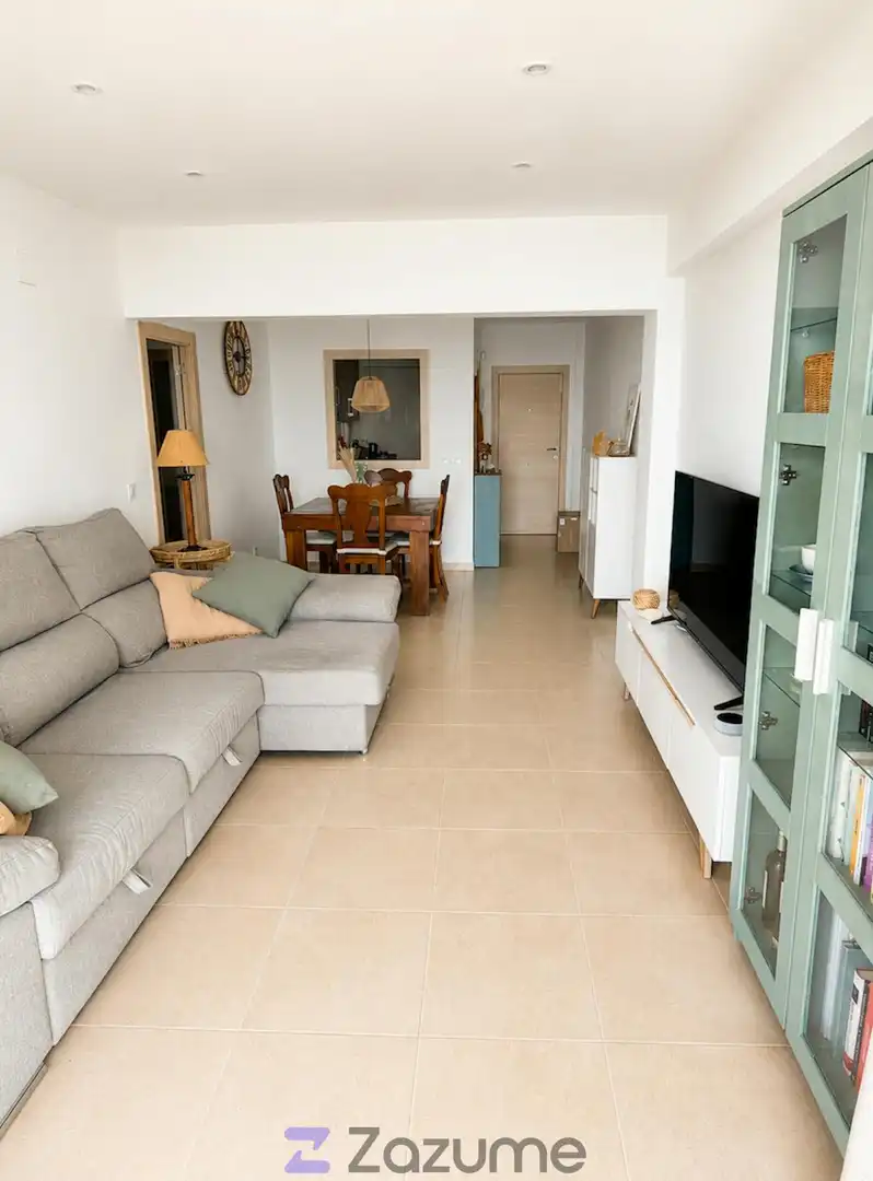 Wohnzimmer von Wohnung zur Miete in El Puig de Santa Maria mit Privatgarten, Terrasse und Schwimmbad