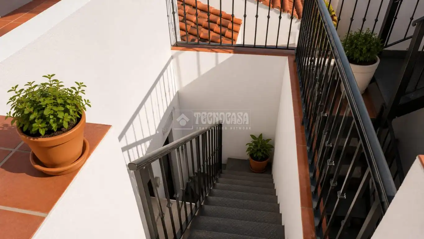 Terrasse von Einfamilien-Reihenhaus zum Verkauf in Marbella mit Terrasse