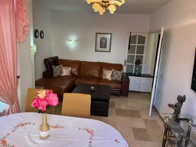 Sala de estar de Piso en venta en Las Palmas de Gran Canaria con Amueblado y TV