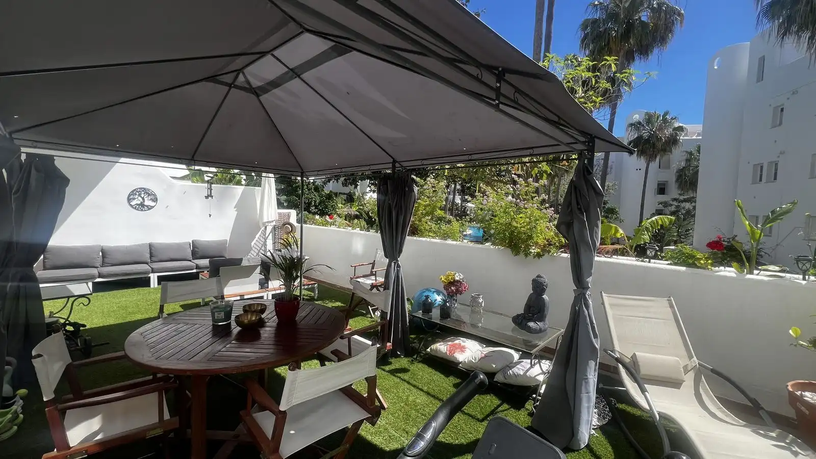Terraza de Apartamento en venta en Marbella con Aire acondicionado, Terraza y Trastero