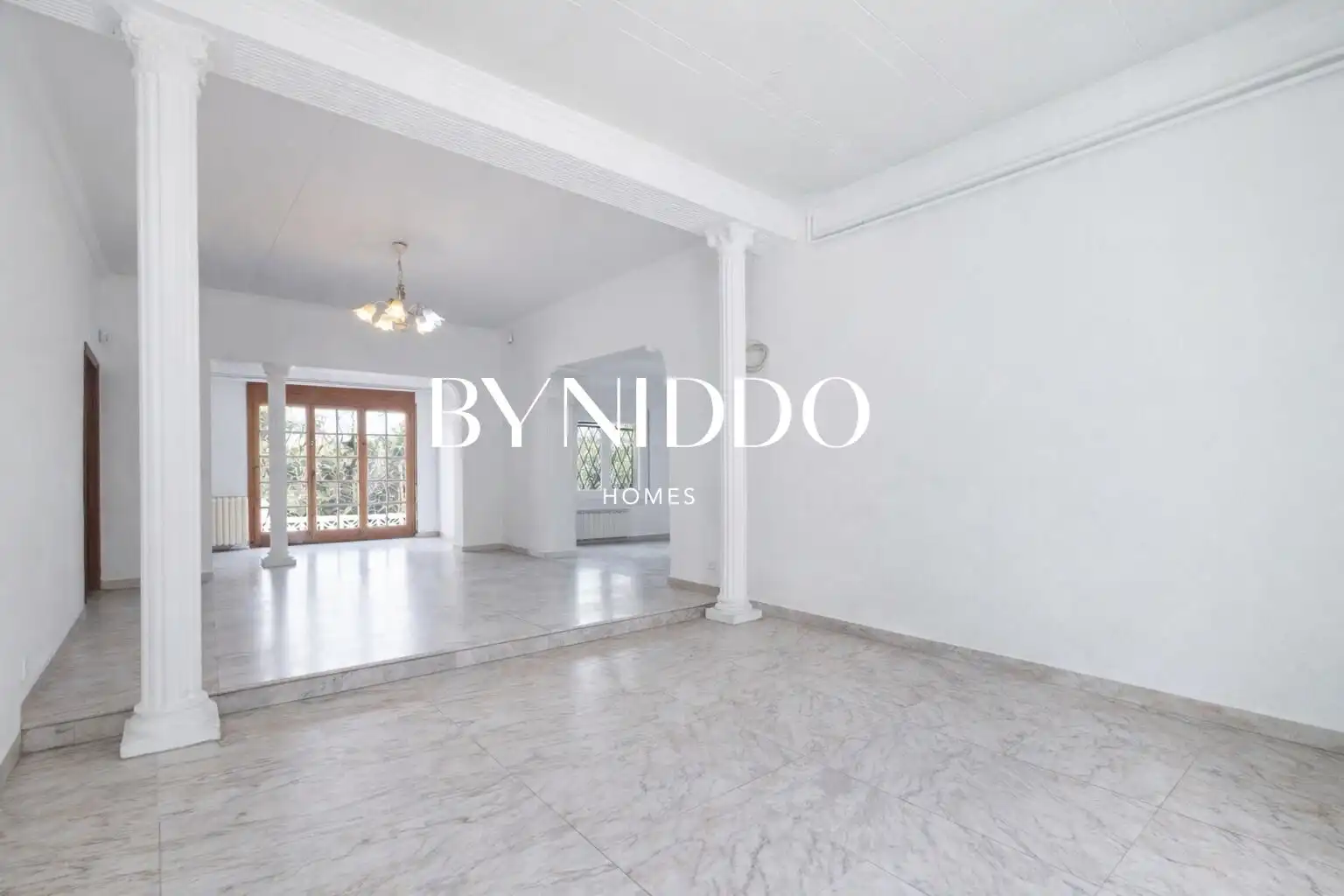 Living room of Houses for sale in Sant Cugat del Vallès  with Heating, Private garden and Terrace