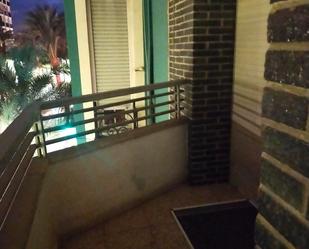 Balcony of Flat to rent in Alicante / Alacant  with Air Conditioner, Furnished and Oven