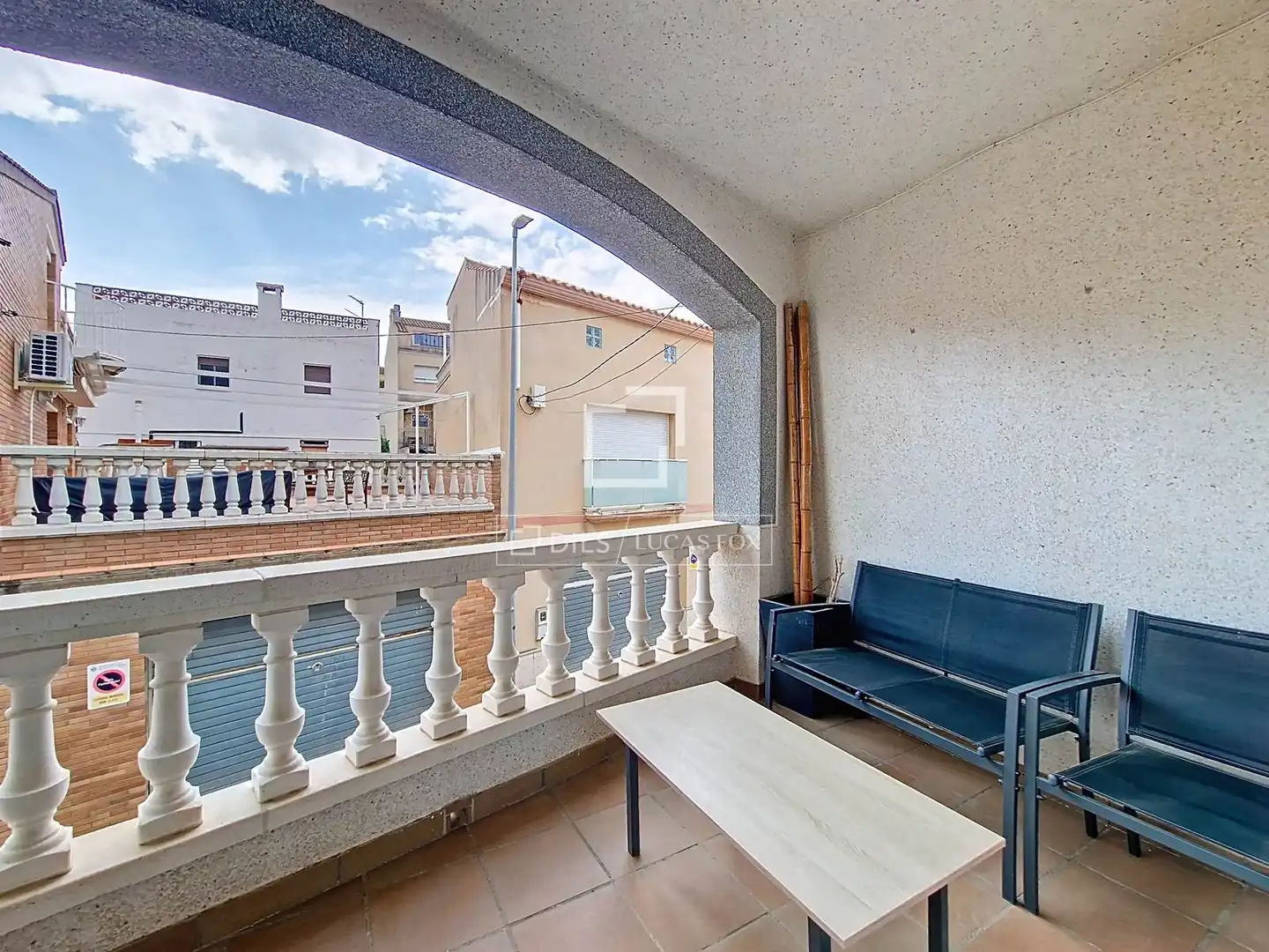 Terrasse von Haus oder Chalet zum Verkauf in Vilanova i la Geltrú mit Klimaanlage, Heizung und Parkett
