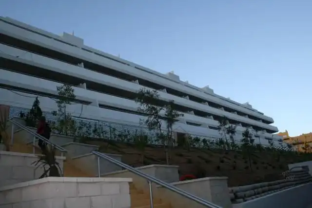 Vista exterior de Piso de alquiler en Algeciras con Amueblado y Piscina comunitaria