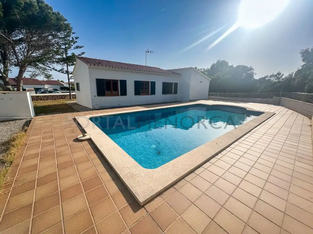 Piscina de Casa o xalet en venda en Maó - Mahón amb Piscina