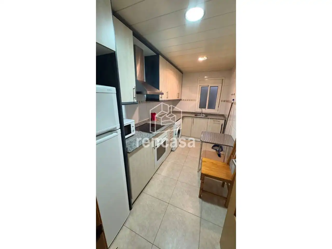 Cocina de Piso de alquiler en Lleida con Calefacción, Parquet y Terraza