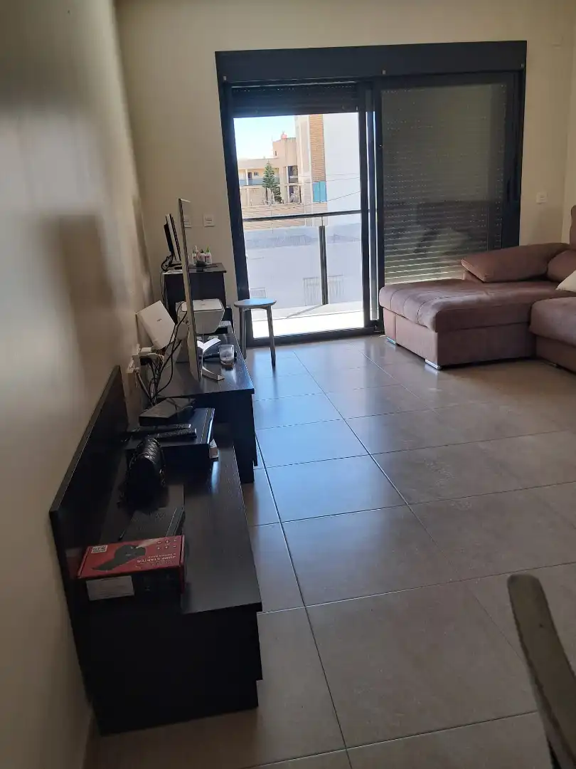 Sala de estar de Piso en venta en Roquetas de Mar con Aire acondicionado y Terraza