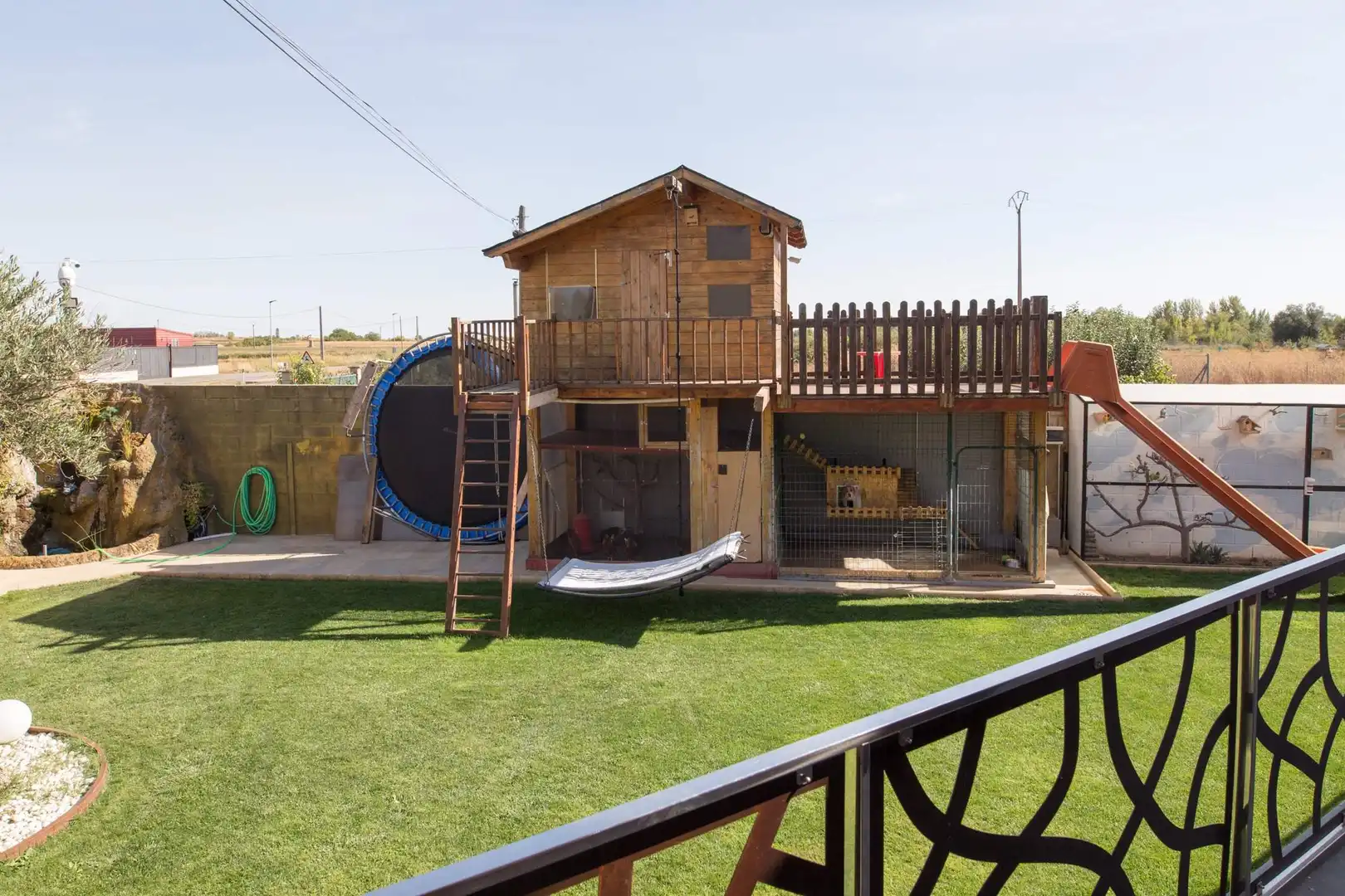 Jardín de Casa o chalet en venta en Villaturiel