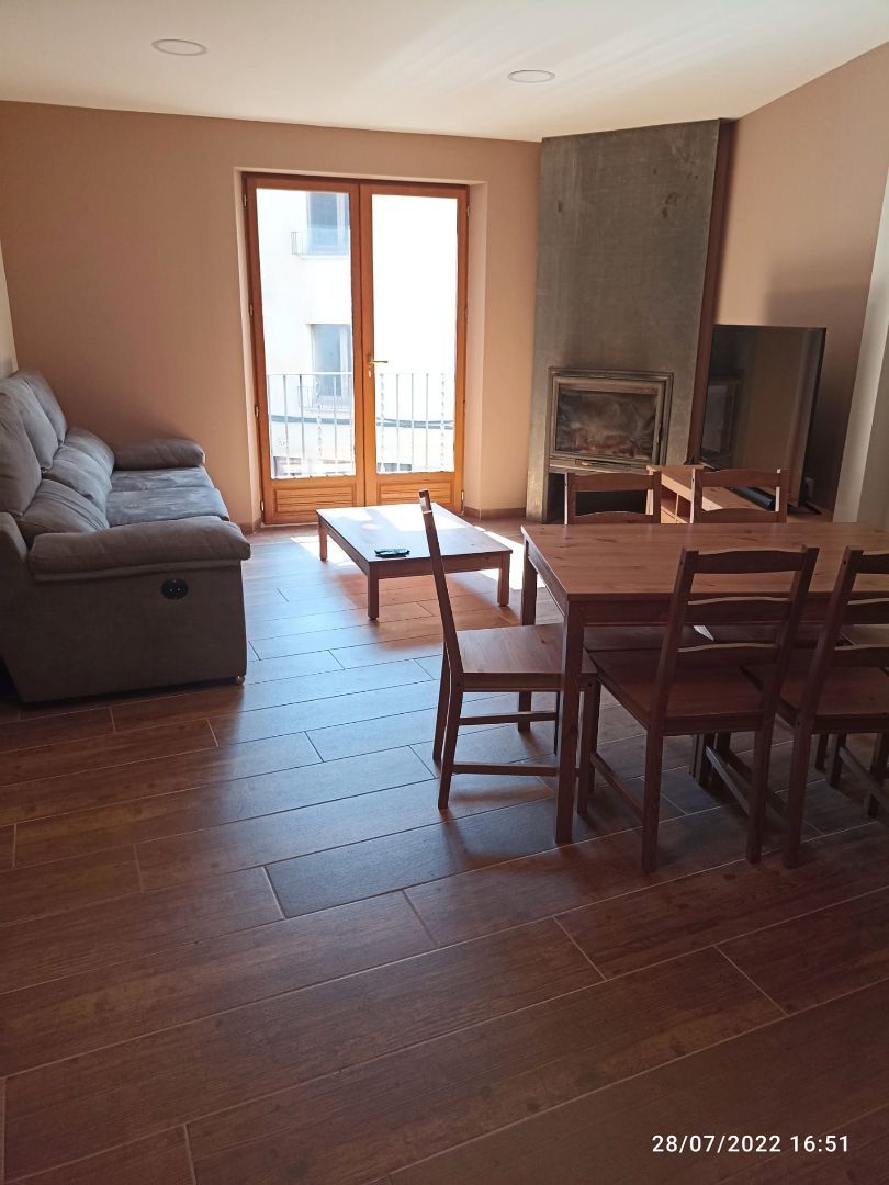 Living room of House or chalet to rent in Avià  with Heating, Furnished and Oven