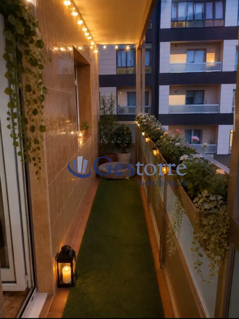 Terraza de Piso en venta en Gijón  con Calefacción, Terraza y Amueblado
