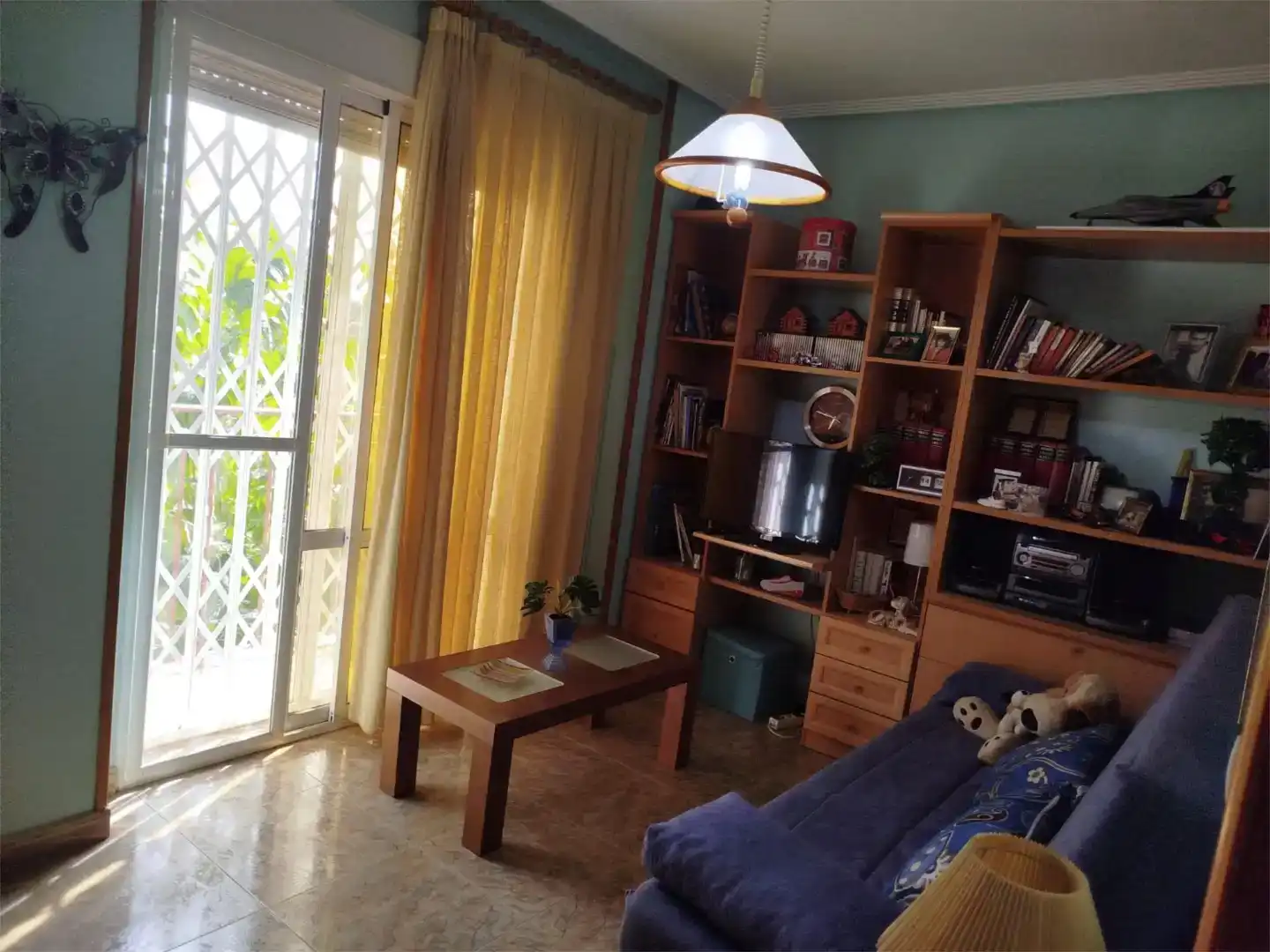 Sala d'estar de Dúplex en venda en  Murcia Capital amb Aire condicionat i Balcó