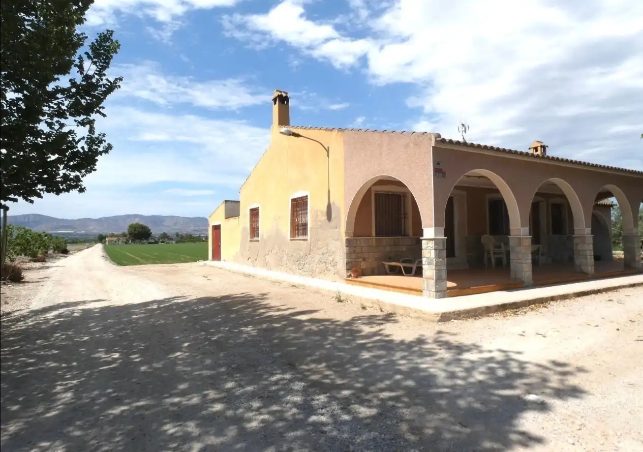 Vista exterior de Casa o chalet en venta en Crevillent con Aire acondicionado y Jardín privado