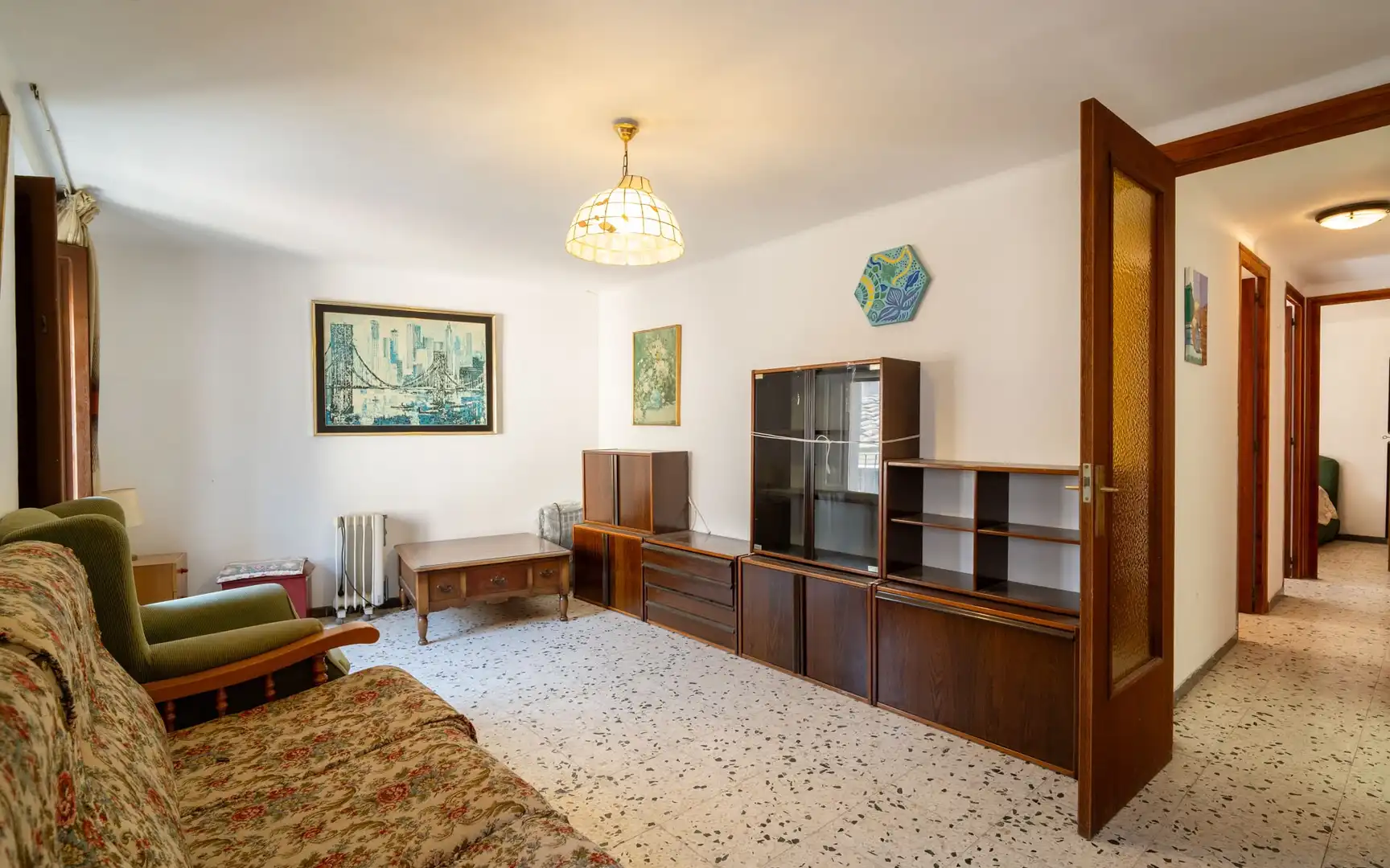 Sala de estar de Casa o chalet en venta en Vallmoll con Trastero, Amueblado y Balcón
