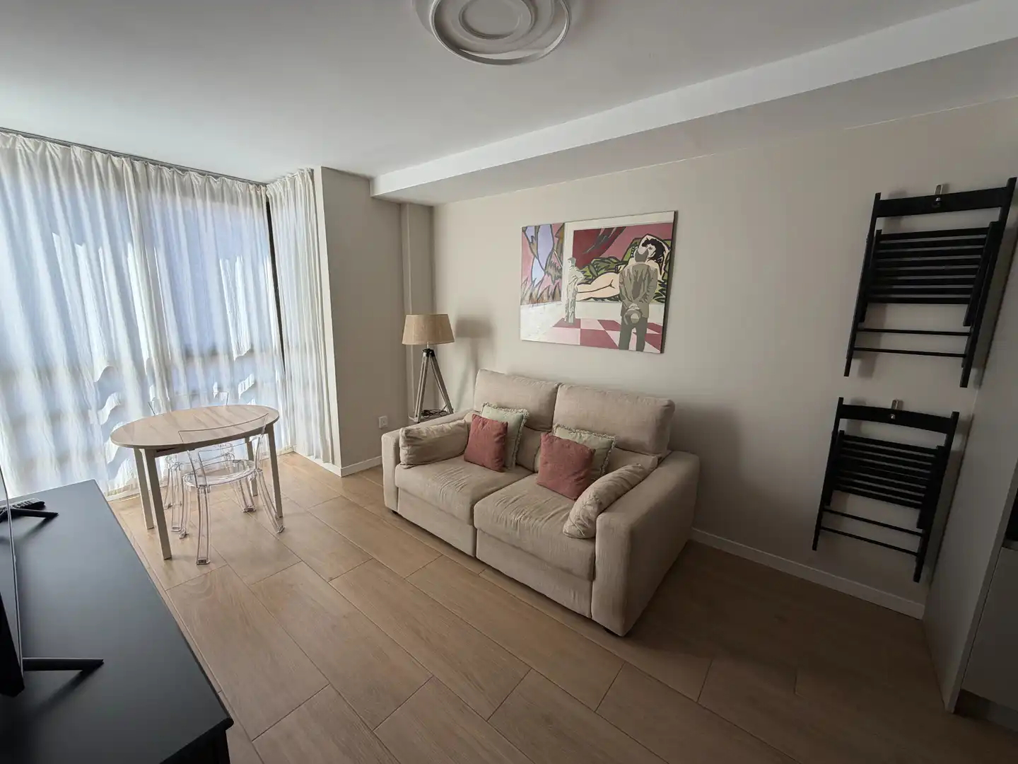 Sala de estar de Piso de alquiler en Valencia con Amueblado, Horno y Lavadora