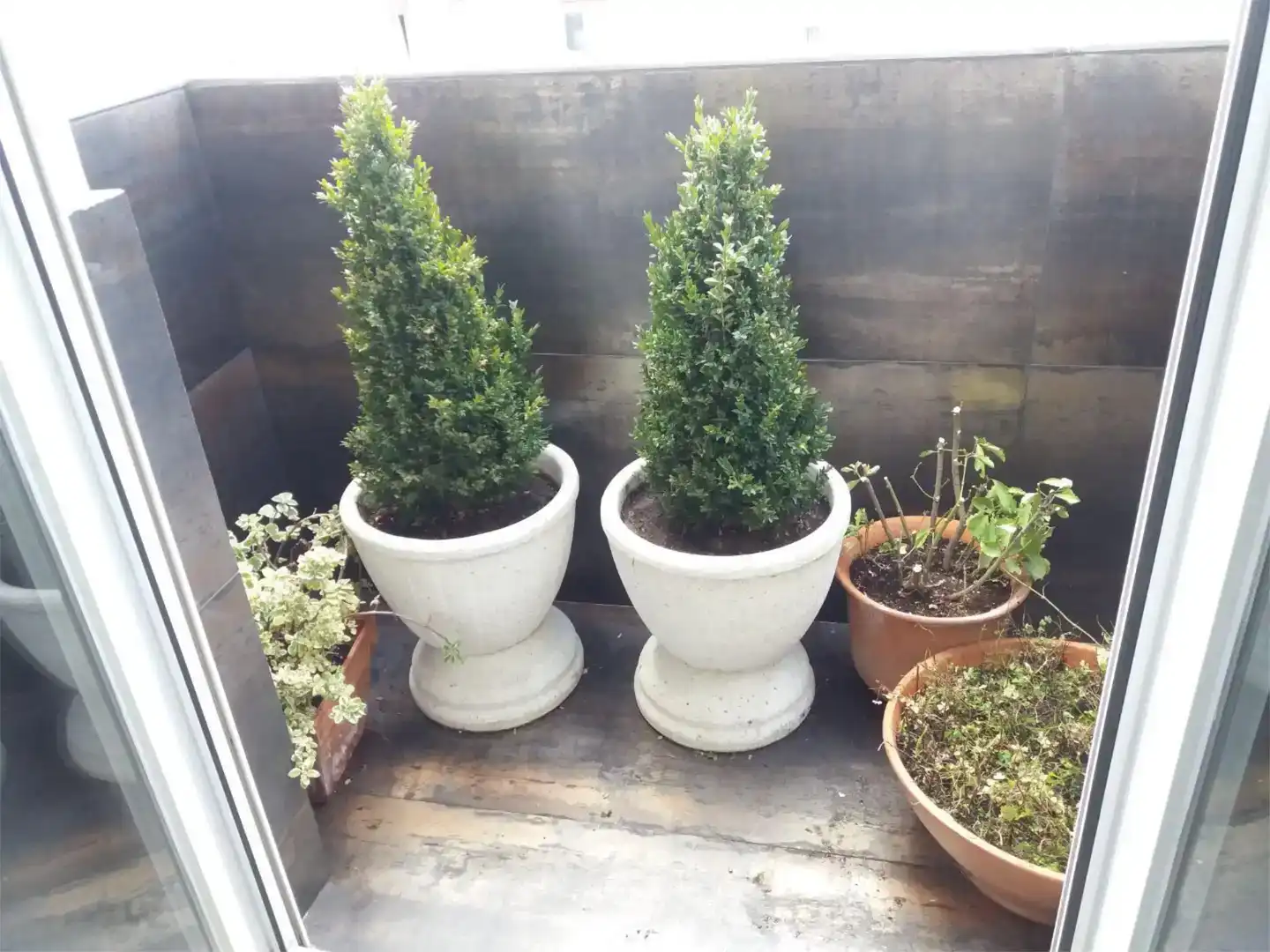 Terrace of Attic for share in Bilbao   with Parquet flooring, Furnished and Balcony