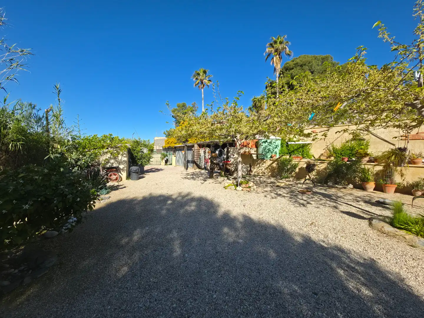 Vista exterior de Finca rústica en venta en Mutxamel con Aire acondicionado, Jardín privado y Horno