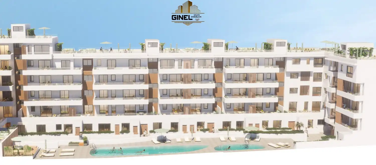 Appartement avec piscine à vendre à Roquetas de Mar ciudad