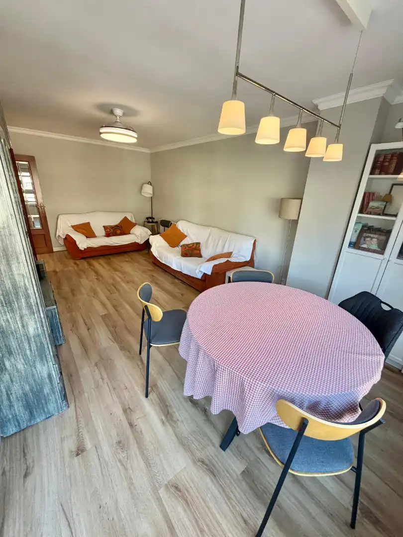 Wohnzimmer von Wohnung zur Miete in Valencia mit Klimaanlage, Heizung und Möbliert