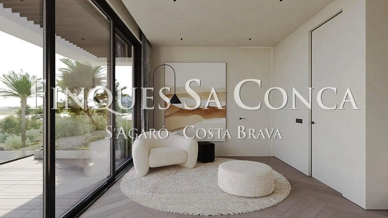 Sala d'estar de Casa o xalet en venda en Calonge i Sant Antoni amb Aire condicionat, Calefacció i Piscina