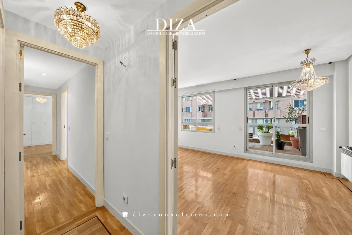 Exterior view of Flat for rent in Madrid  with Air Conditioner, Heating and Terrace