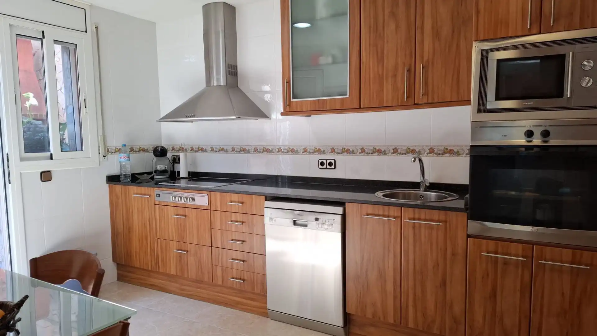 Cocina de Casa o chalet en venta en Vallirana con Calefacción y Terraza