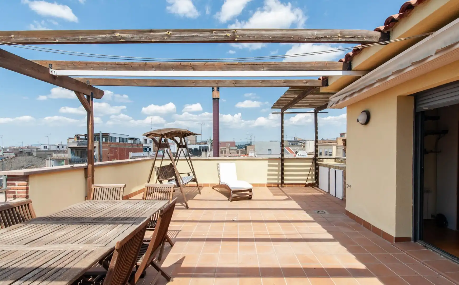 Terrassa de Dúplex en venda en Vilafranca del Penedès amb Aire condicionat, Calefacció i Jardí privat
