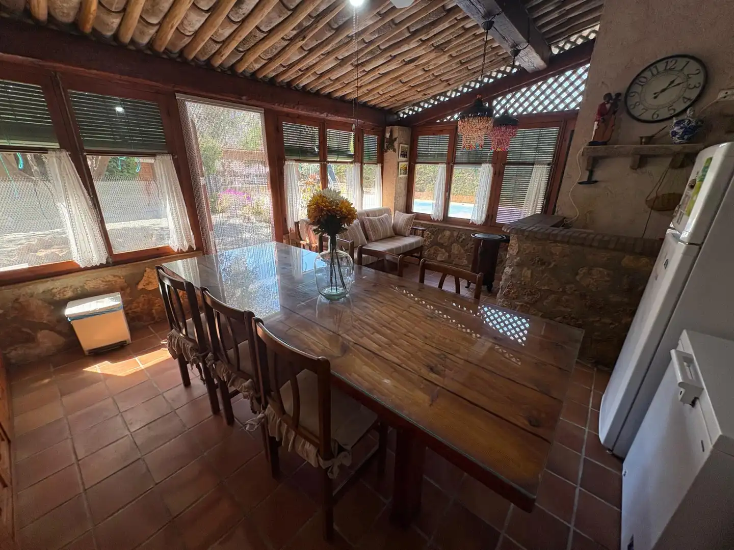 Dining room of Country homes for sale in Lorca