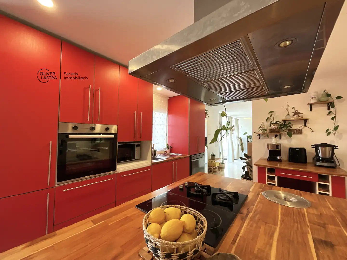 Cocina de Casa o chalet en venta en Corbera de Llobregat con Aire acondicionado, Jardín privado y Parquet