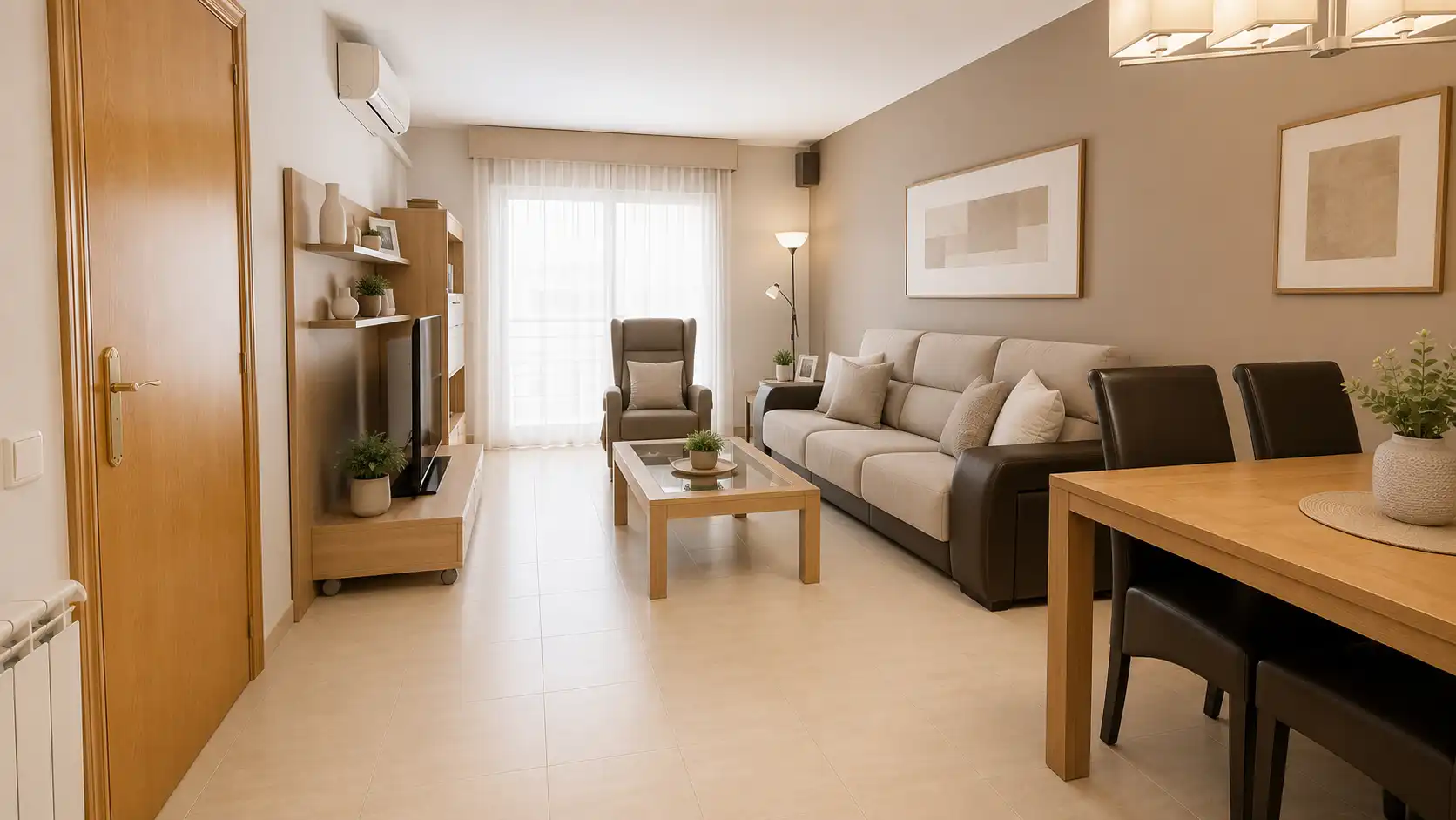 Living room of Attic for sale in Ripollet  with Air Conditioner, Heating and Terrace