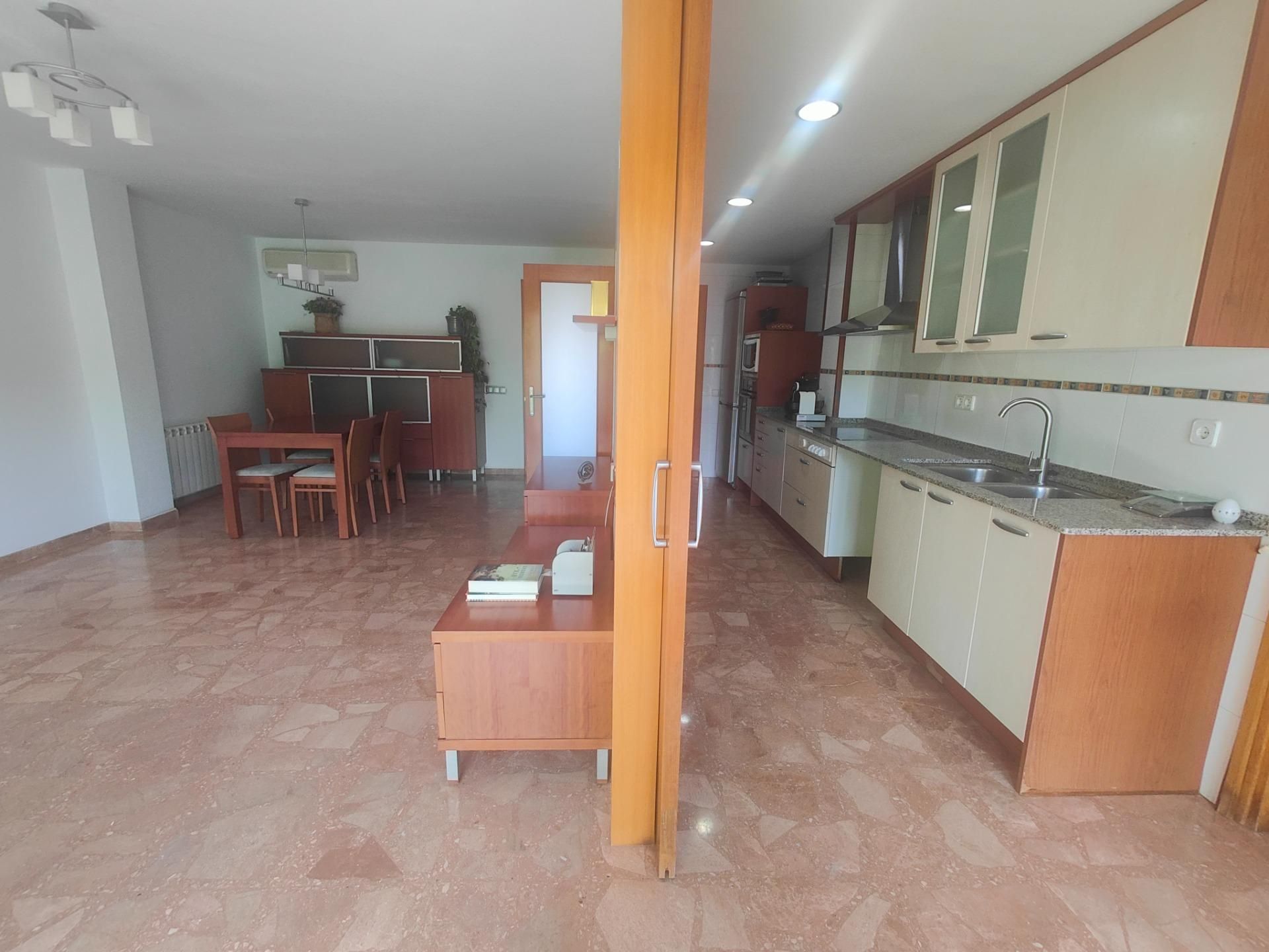 Kitchen of Flat for sale in Igualada  with Heating, Private garden and Storage room