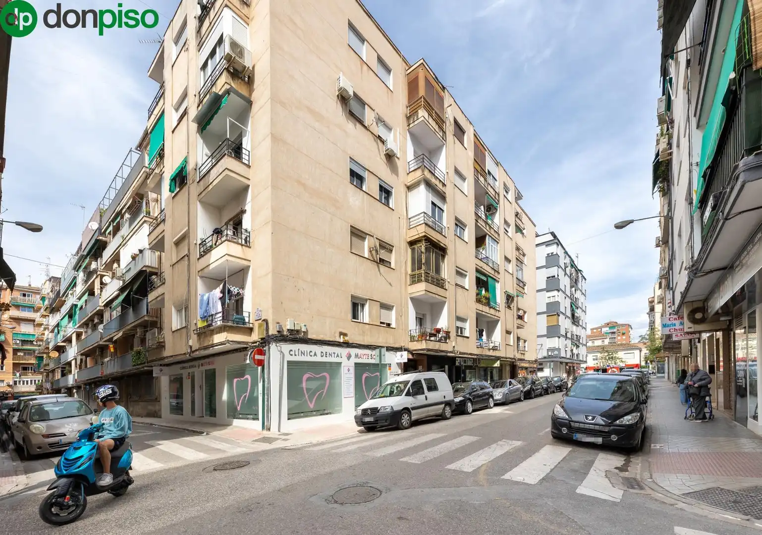 Exterior view of Flat for sale in Granada  with Air Conditioner