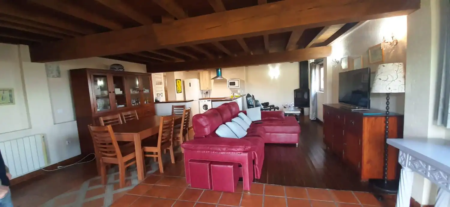 Sala de estar de Casa o chalet en venta en Solórzano con Calefacción, Trastero y Amueblado